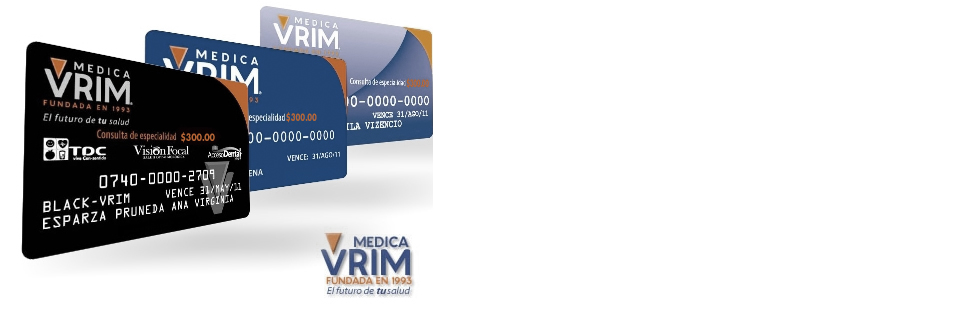 Tarjetas Vrim.